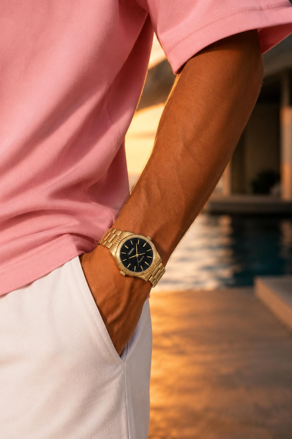⌚ Montre Homme Luxe Acier Inoxydable – Style Premium