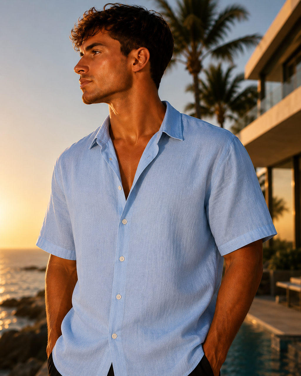 👔 Chemise Premium Été Homme