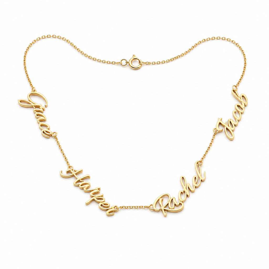 Collier Multi-Prénoms
