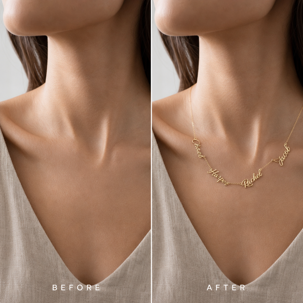 Collier Multi-Prénoms