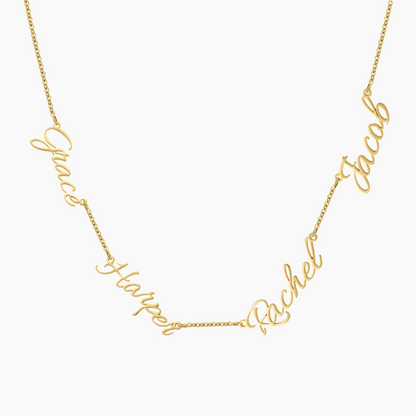 Collier Multi-Prénoms