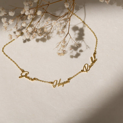 Collier Multi-Prénoms